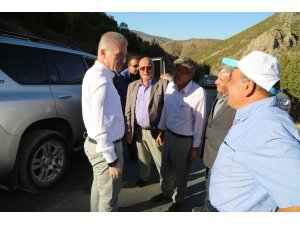 Sivas Valisi Gül'den köy ziyaretleri