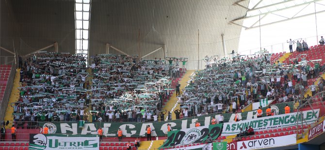 Konyaspor'dan taraftara teşekkür