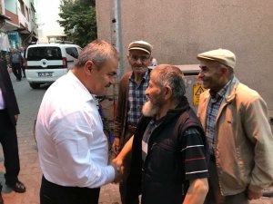Milletvekili Cumhur Ünal Yortan esnafını ziyaret etti
