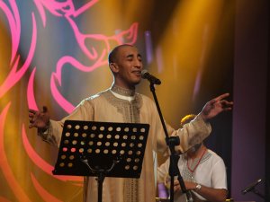 Faslı müzisyen Redwan El Asmar Konya'da sahne aldı