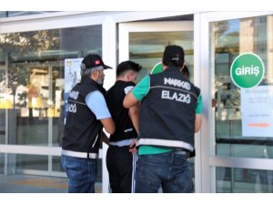 Elazığ’da uyuşturucu operasyonunda 1 tutuklama