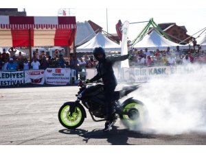 Motosiklet Festivali’ne iki günde 10 bin kişi katıldı