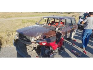 Kula’da trafik kazası: 2 yaralı