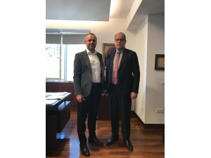Ereğli TSO Yönetim Kurulu Başkanı Keleş, OYAK Otomotiv ve Lojistik Grup Başkanı ile görüştü