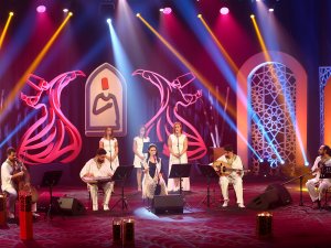 Lübnanlı müzisyen Daline Jabbour Konya'da konser verdi