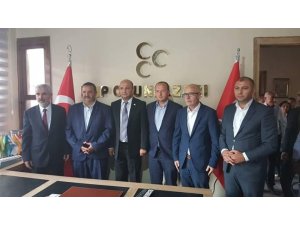 MHP’de devir teslim töreni