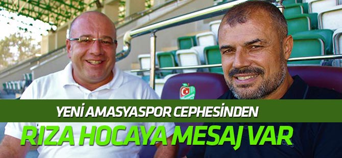 Yeni Amasyaspor Teknik Direktörü Osman Bozkurt:  Rıza hocaya sürprizimiz var