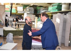 Milletvekili Karacan işçilerle bir araya geldi