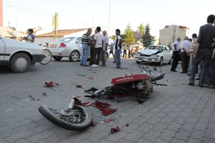 Konya'da trafik kazası: 1 yaralı