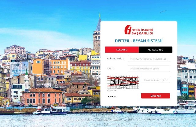 Basit Usule Tabi Mükelleflere Defter-Beyan uyarısı