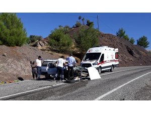 Adıyaman’da otomobiller çarpıştı: 6 yaralı