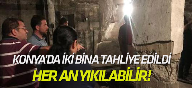 Tahliye Edilen 2 Binaya, Yıkılması Yönünde Karar Verilebilir