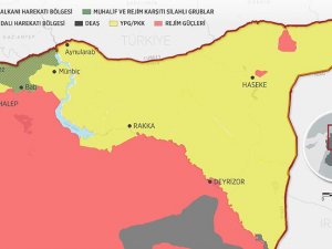 Deyrizor'da YPG/PKK-DEAŞ çatışması sürüyor