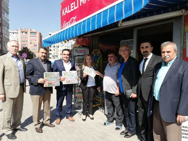 Konya’da TÜRKGÜN Gazetesine tam destek