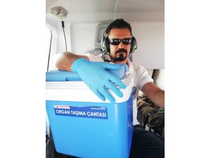 Kopan el ve yaralı, ambulans helikopterle hastaneye yetiştirildi