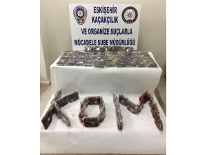 Kaçak 60 paket nargile tütünü ele geçirildi