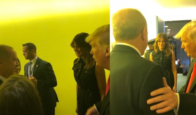 Erdoğan ve Trump'tan sürpriz görüşme...