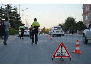 Karaman’da trafik kazası: 1 yaralı