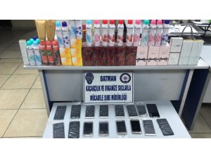 Batman’da gümrük kaçağı kozmetik ürünleri ele geçirildi