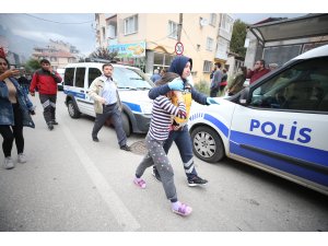 Bursa'da bir binada patlama sonucu yangın çıktı