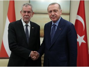 Cumhurbaşkanı Erdoğan, Avusturyalı mevkidaşı ile görüştü