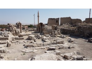 Tyana Antik Kenti'ndeki kazı çalışmaları