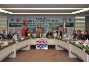 Vekil Işık GTSO’ya konuk oldu