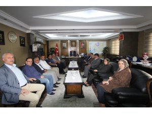 Samsun Milletvekili Yusuf Ziya Yılmaz’dan Başkan Memiş’e ziyaret