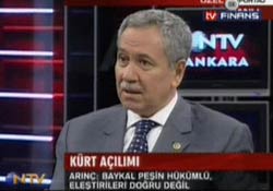 Arınç Baykal'a verdi veriştirdi