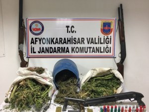 Jandarmadan esrar operasyonu