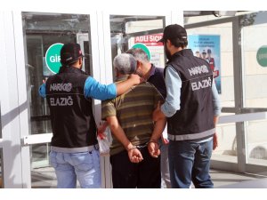 Elazığ’da eroin ve skankla yakalanan şüpheli  tutuklandı