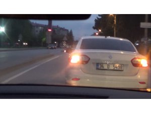 Dolandırıcıları otomobiliyle takip eden vatandaş nefes kesen anlar yaşattı