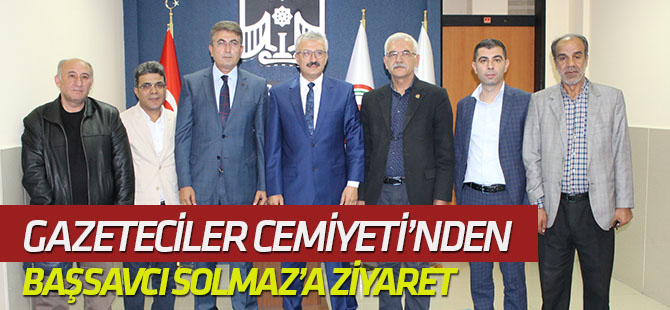 Cemiyet'ten Başsavcı Solmaz'a ziyaret