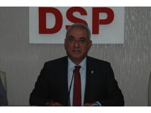 DSP Genel Başkanı Aksakal: “DSP yerel yönetim seçimlerine katılacak”