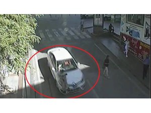 Yaşlı adamın hayatını kaybettiği kaza saniye saniye kaydedildi