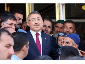 Annesi vefat eden Cumhurbaşkanı Yardımcısı Oktay Yozgat’tan ayrıldı