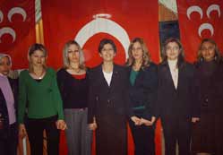 MHP Ereğli Kadın Kollarından parti