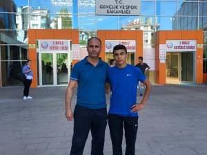 Malatyalı sporcu, Taekwondo milli takım seçmelerinde