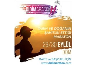 Didim maratonuna tropik fırtına engeli