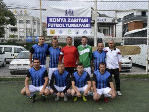 Konya zabıtasından futbol turnuvası