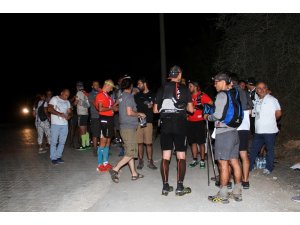 Likya Yolu Ultra Maratonu start aldı