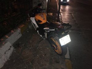 Beyoğlu’nda motosiklet kazası; 2 yaralı