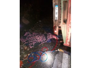 Kullandığı kamyonun altında kalarak hayatını kaybetti