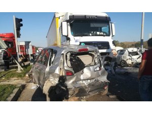 Samsun’da trafik kazası: 8 yaralı