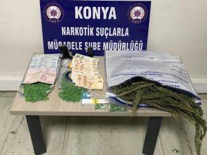 Konya Emniyetinden uyuşturucuya darbe üstüne darbe