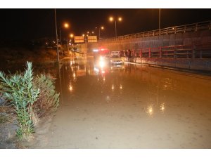 Kuşadası fırtınayı atlattı yağmura teslim oldu