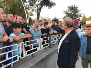 Tokatspor - Fethiyesor maçı sonrası taraftarlarla oyuncular tartıştı