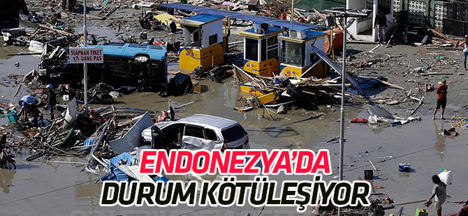 Endonezya'daki depremde ölü sayısı artıyor