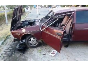 Nazilli’de trafik kazası; 1 yaralı
