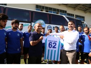 Vali Sonel,  Dersim62spor’a otobüs hediye etti